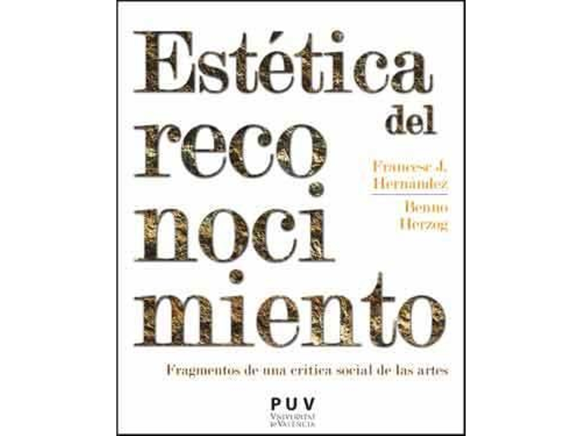 Livro Estética Del Reconocimiento de Francesc Hernández (Espanhol)