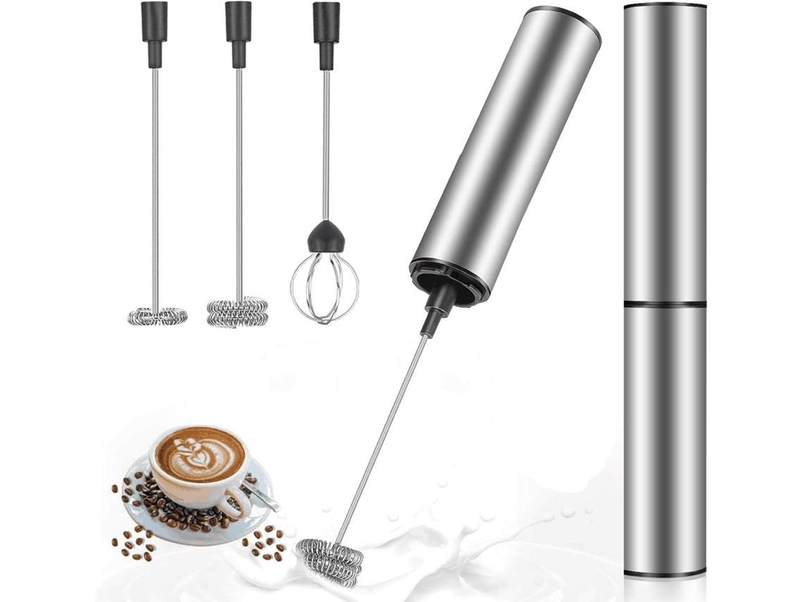 Espumador Elétrico de Leite, Recarregável Usb AQUAFORGE