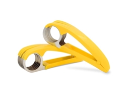 Fatiador de Banana em Aço Inoxidável Peeler Cutter para Frutas e Legumes Ferramentas de Cozinha (2 Pçs) | S/MARCA