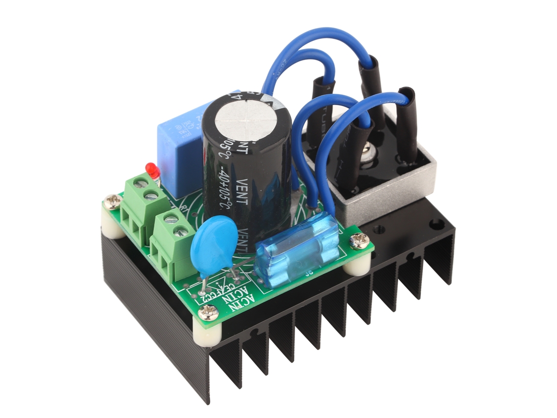 Módulo de Placa Rectificadora Universal 5 34vac para 7 50vdc com Proteções Múltiplas 1 Peça | S/MARCA
