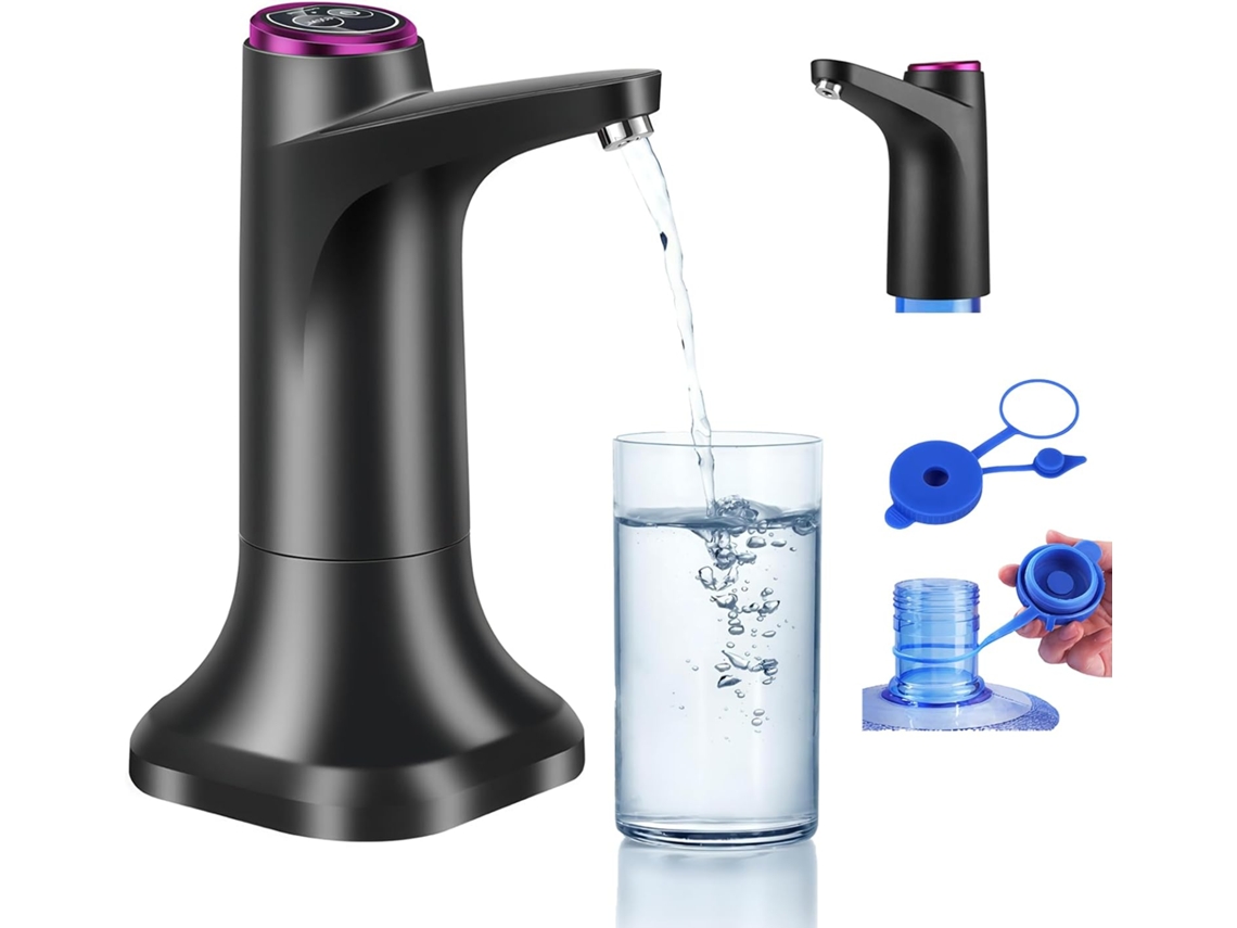 Bomba Elétrica Portátil para Dispensador de Água Eventos, com Base Usb BRILVIBERA