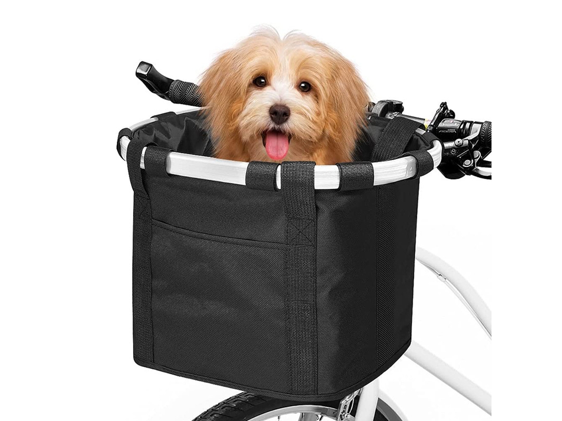 Cesta de Bicicleta com Cesto Frontal de Liberação Rápida BRILVIBERA
