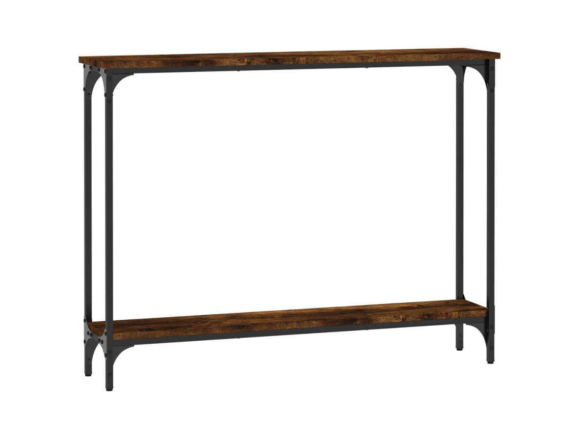 Console Table, Console Tables Vidaxl Marrom Madeira Processada (n/a)