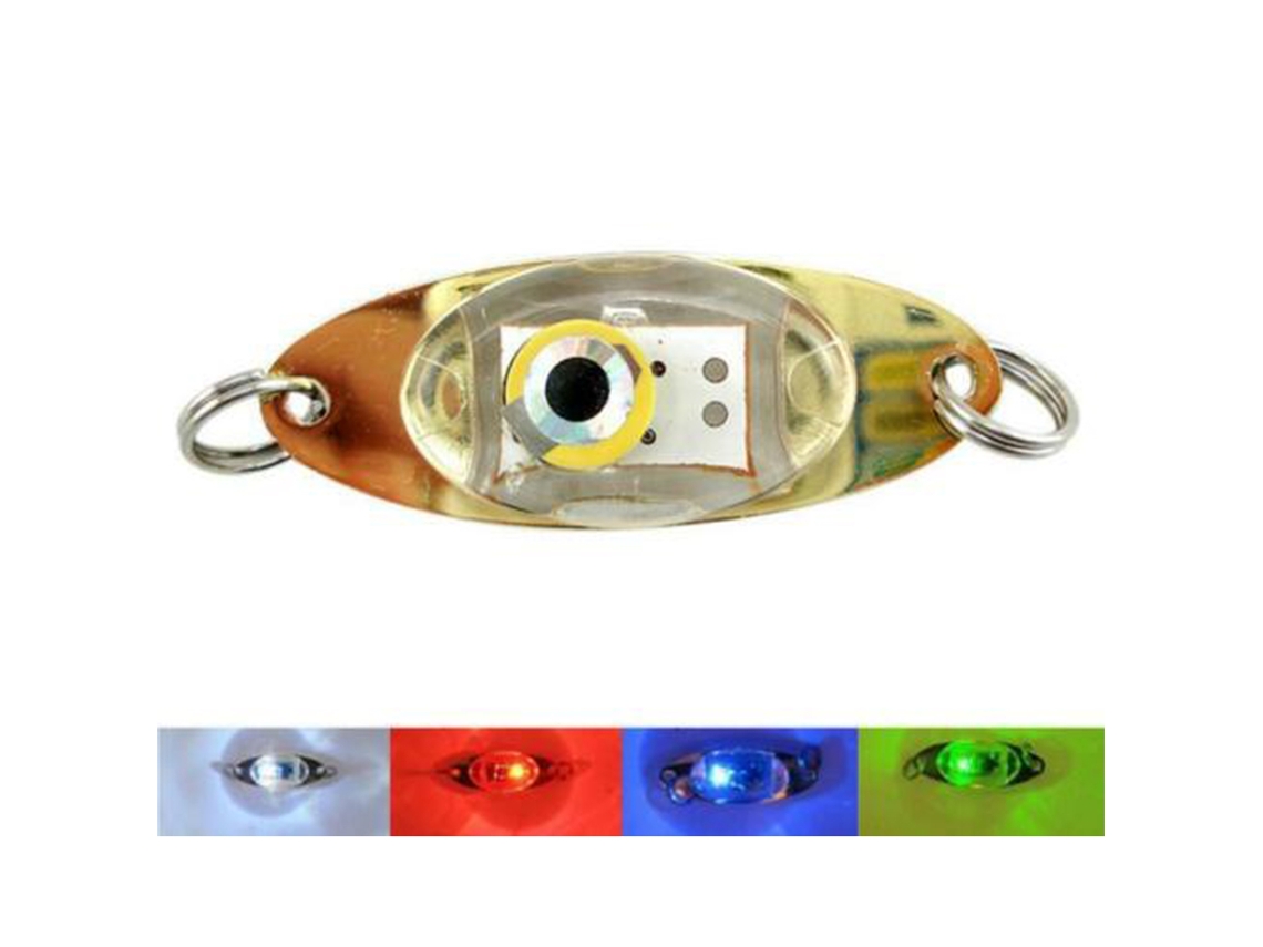 Led Underwater Fish Attractor (3d Embedded Eyes Underwater Luminous Trapping)