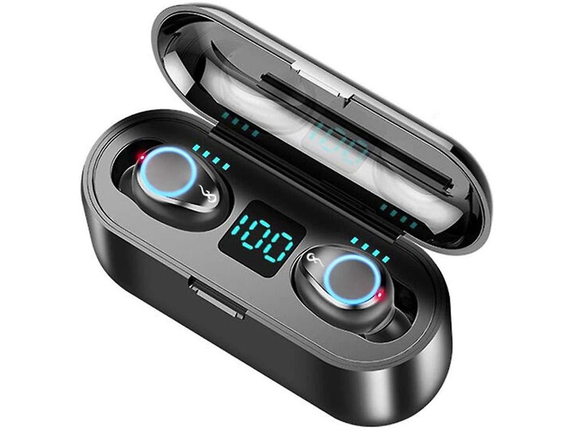 Auriculares Tws Intra Toque Intente Potência Yizhood Bluetooth Preto