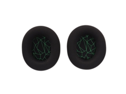 Lurelia Almofadas Auriculares Para Auscultadores Steelseries Arctis 3, 5, 7, Em Couro Proteico E Foam De Mória, Vermelho / Vermelho