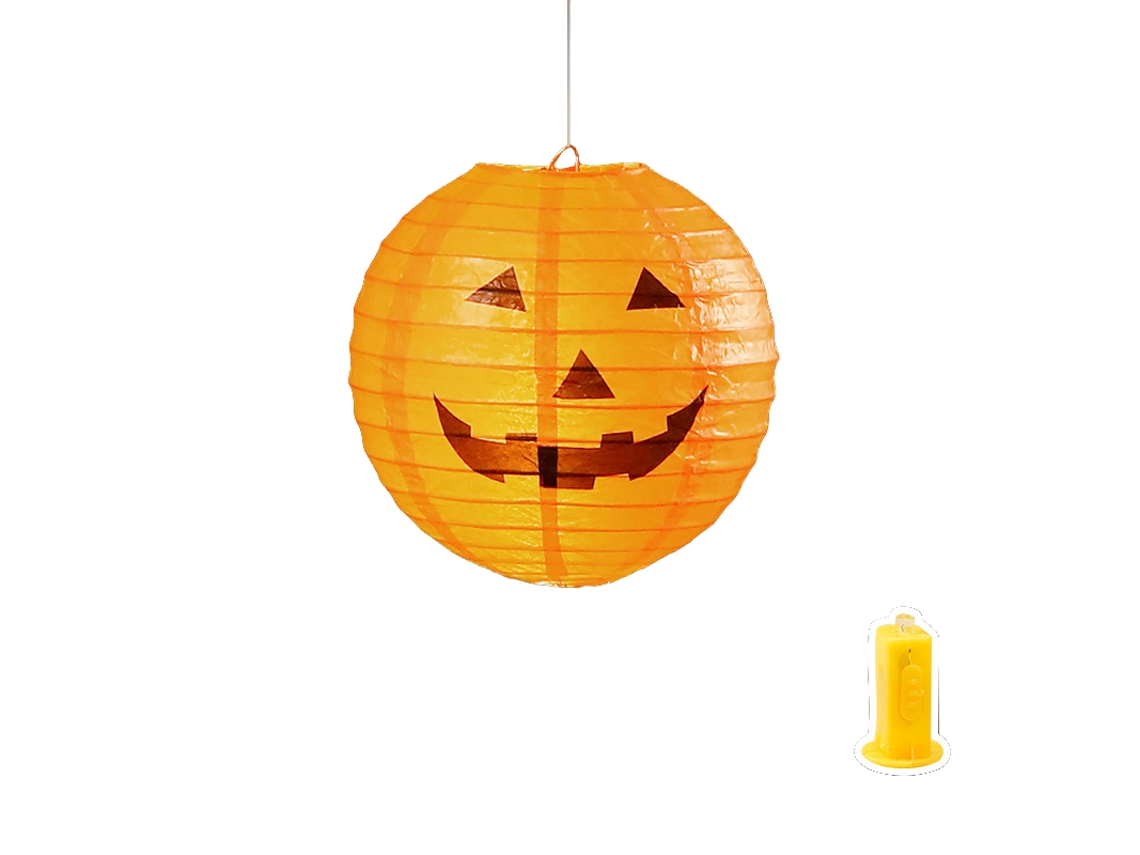 Laxiscreed Lanterna De Halloween Com Luz Led, Decorativo De 10 Polegadas Para Festas E Ambientação