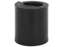 Vidaxl Borda De Borracha Para Arado De Neve Preto 100x15x1 Cm