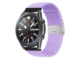Bracelete Pulseira Entrançada Flexível para Amazfit Gts 3 Roxo