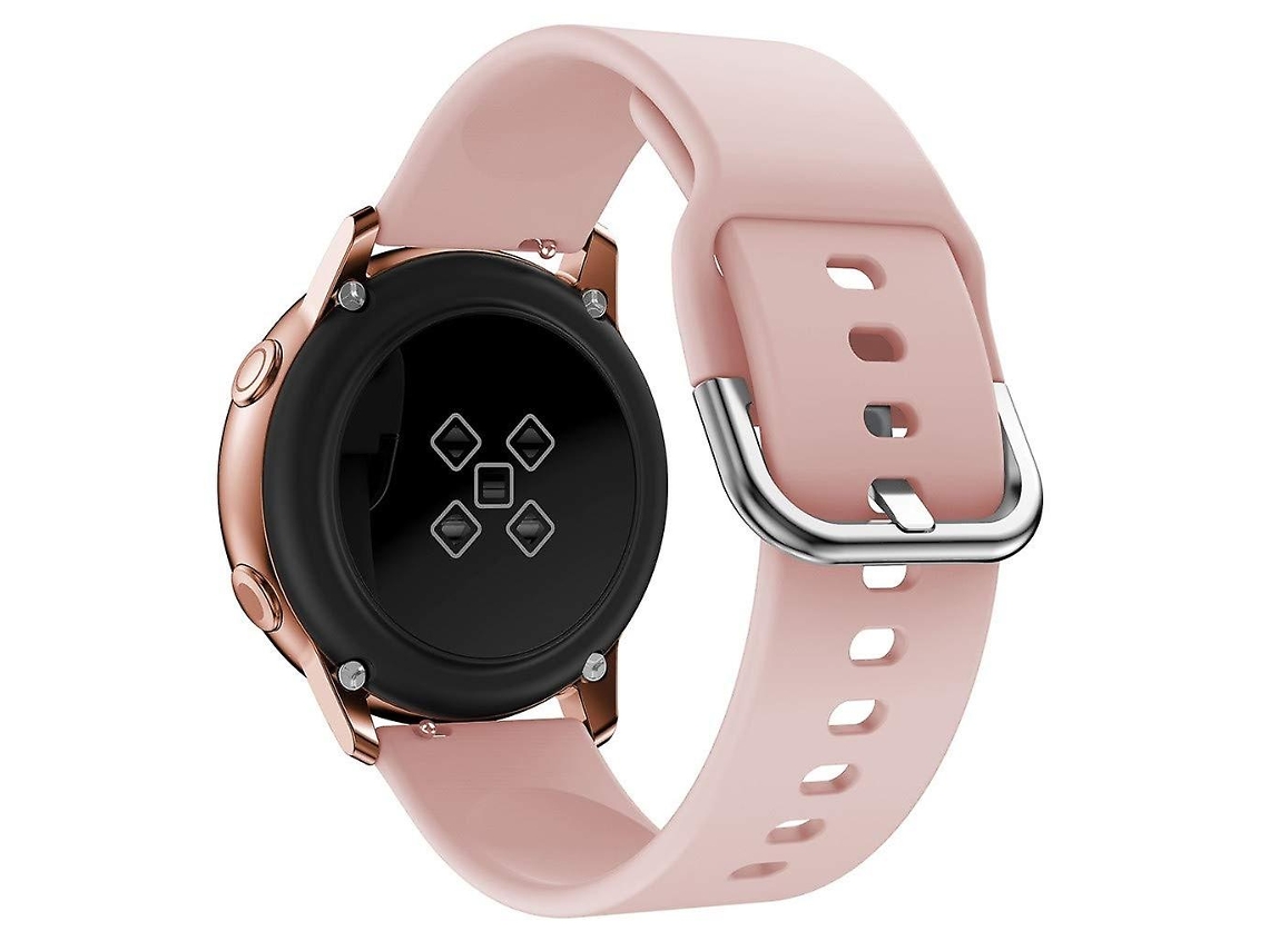 Pulseira de silicone com fivela quadrada de 20 mm para relógio inteligente Garmin Move Luxe/Move Style/Move 3 Ly Ebike