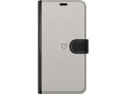 Capa Carteira Compatível Com Apple Iphone Air Heart