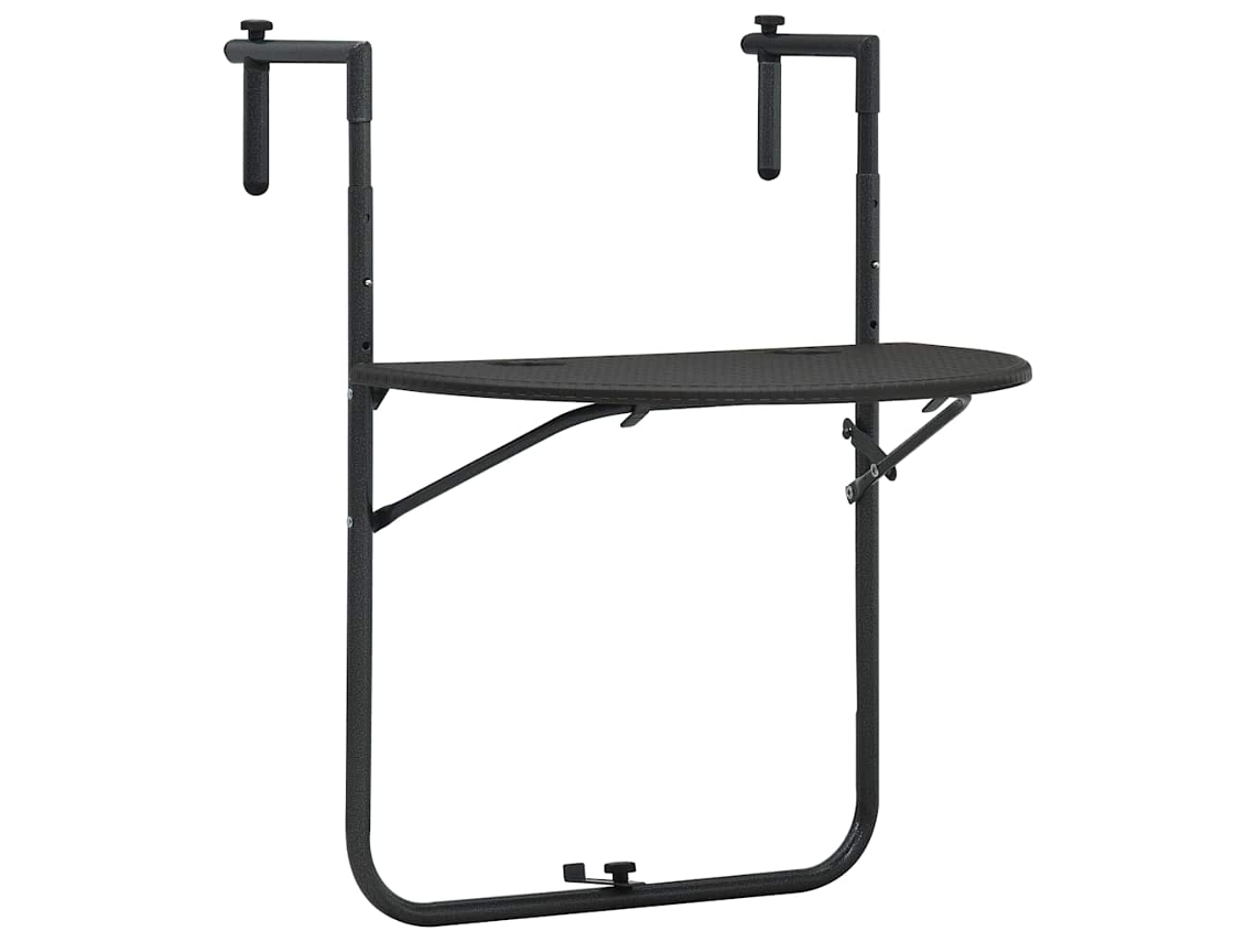 Balcony Table, Balcony Tables Vidaxl Marrom Plástico (n/a)