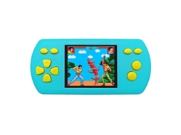 Console Portátil GOKOCO com Tela Colorida de 2,2" e 200 Jogos, Azul.