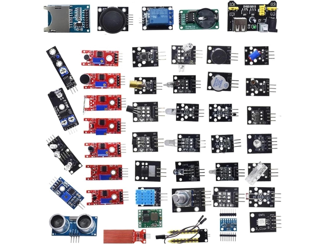Kits Completos Para Experimentação Eletrônica, Módulo De 45 Sensores Para Programação
