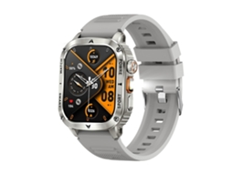 Lanterna Smartwatch Ak80 400mah Bateria Grande (cinza)