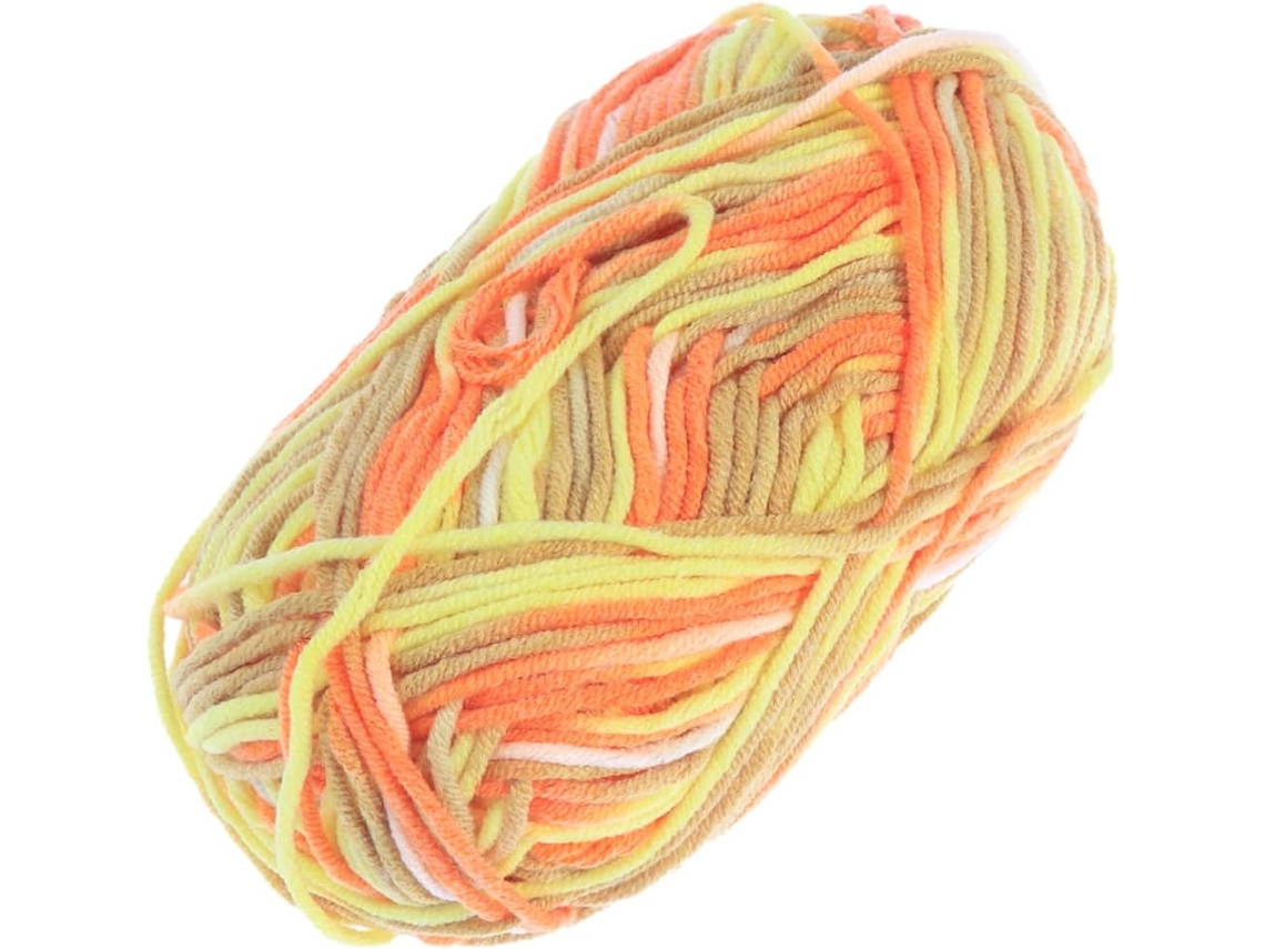 Fio De Algodão, 50 G, Tipo Leite Para Tricô De Cachecóis E Gorros