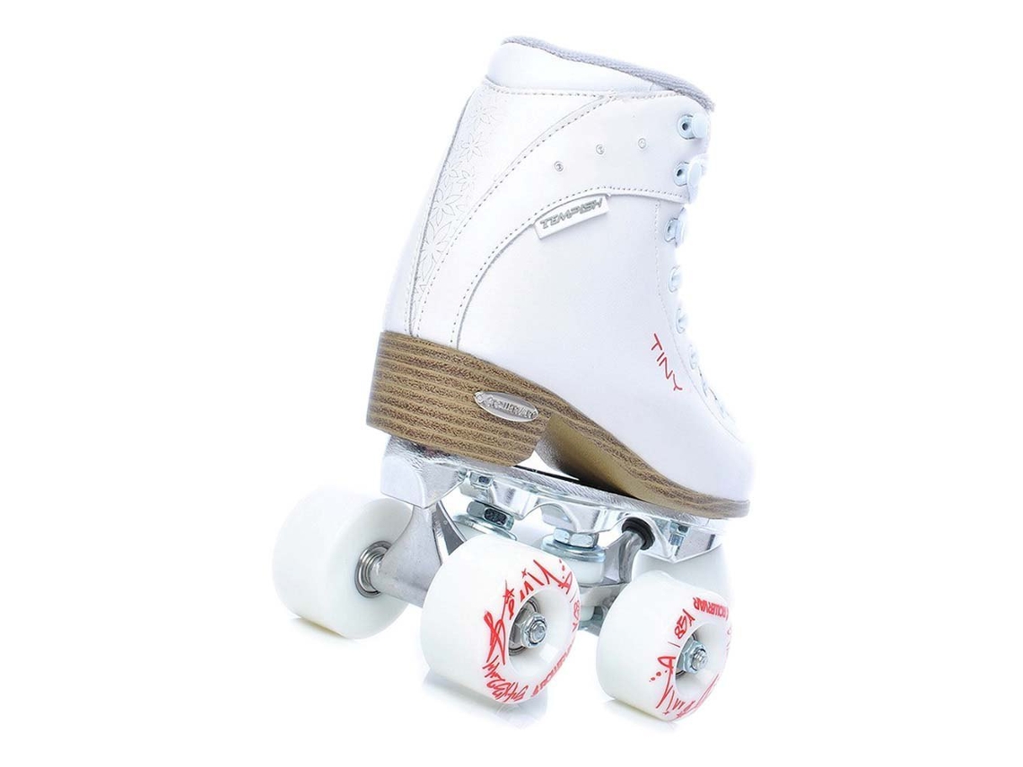Patins 4 Rodas Tiny Plus Branco Eu 28Tempish