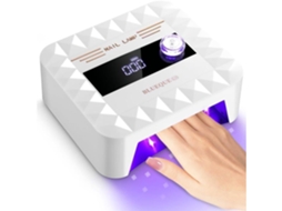 Lâmpada Uv Para Unhas Em Gel, Lâmpada Uv Led De De 120 W Com Temporizador De 0 A 120 Segundos