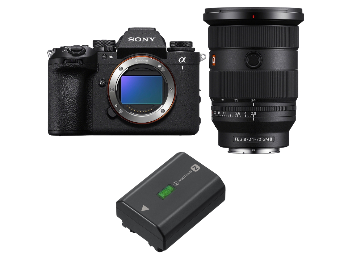 Alpha 1 Ii + Fe 24 70mm F/2.8 Gm Ii + Sony Np fz100 + Ebook “20 Dicas para Fotos Que Impressionam” SONY