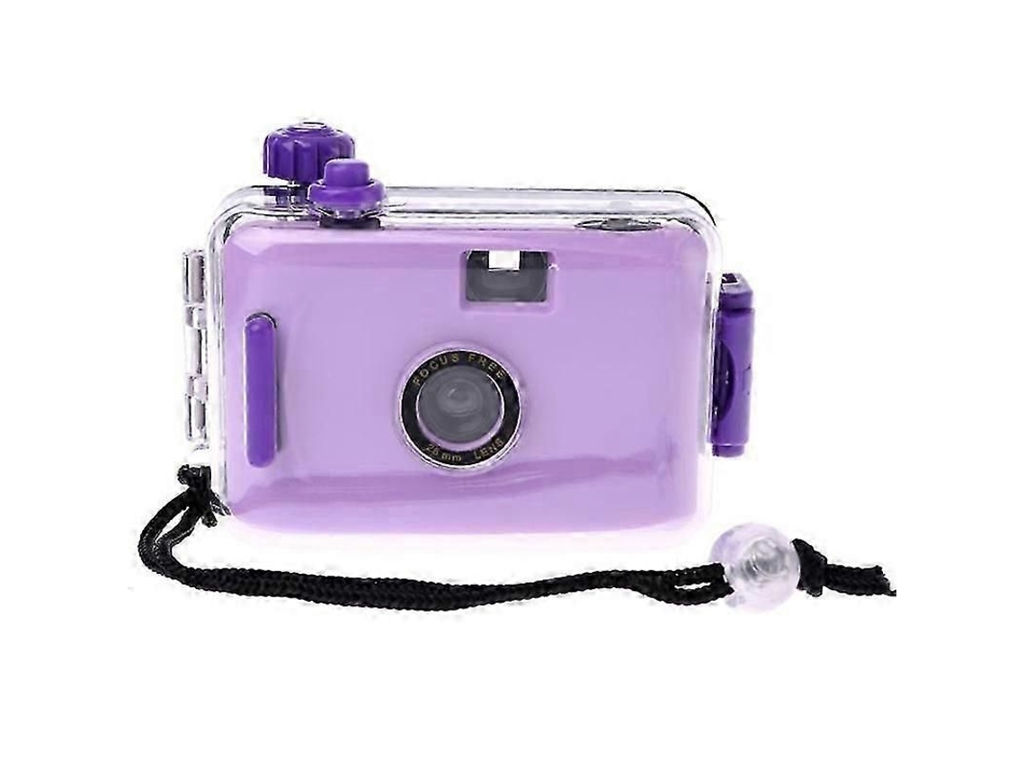 Câmera Vintage Subaquática Portátil Mini Câmera De Filme 35mm Com Caso Impermeável