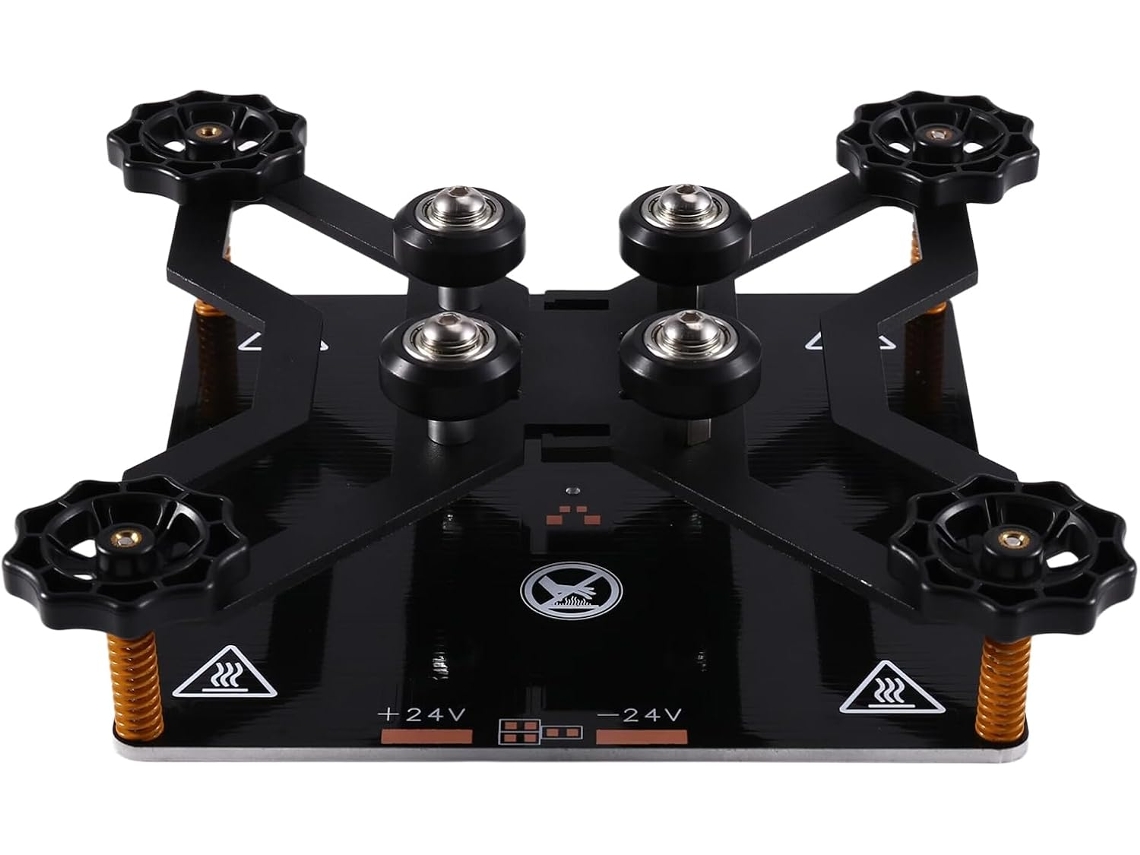 Base De Impressora Com Placa Aquecida Em Alumínio De 150 Mm.