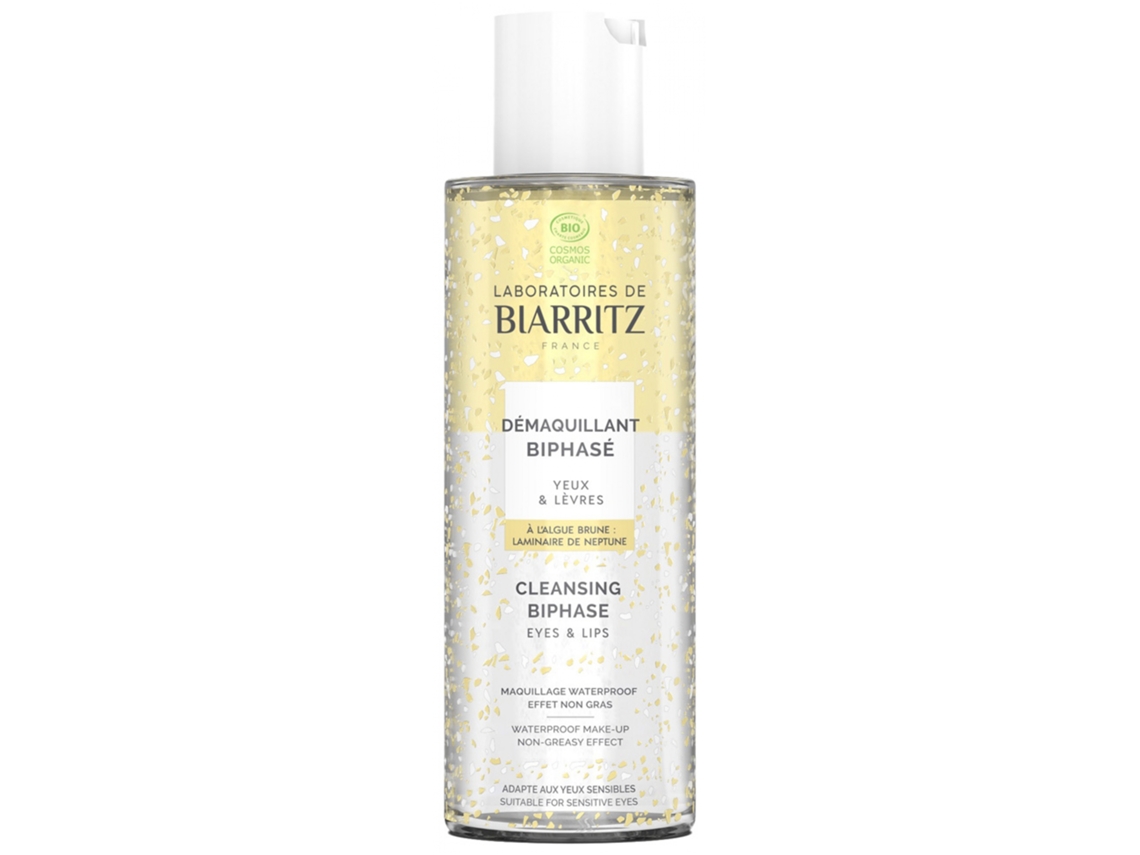LABORATOIRES DE BIARRITZ Removedor de maquiagem bio bifásico para olhos e lábios 125 ml