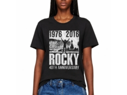 Rockinstone Rocky Movie 40th Anniversary 3 Black Adult T-shirt Size:xxxl