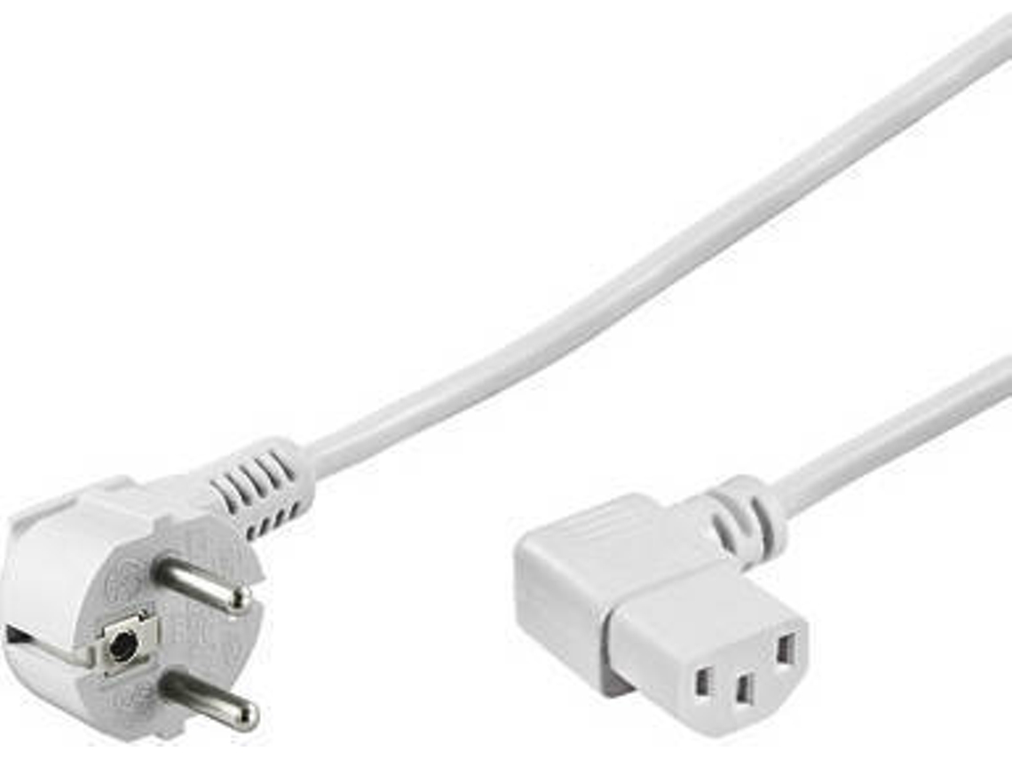 Cabo de Alimentação GOOBAY (3 m - Branco)