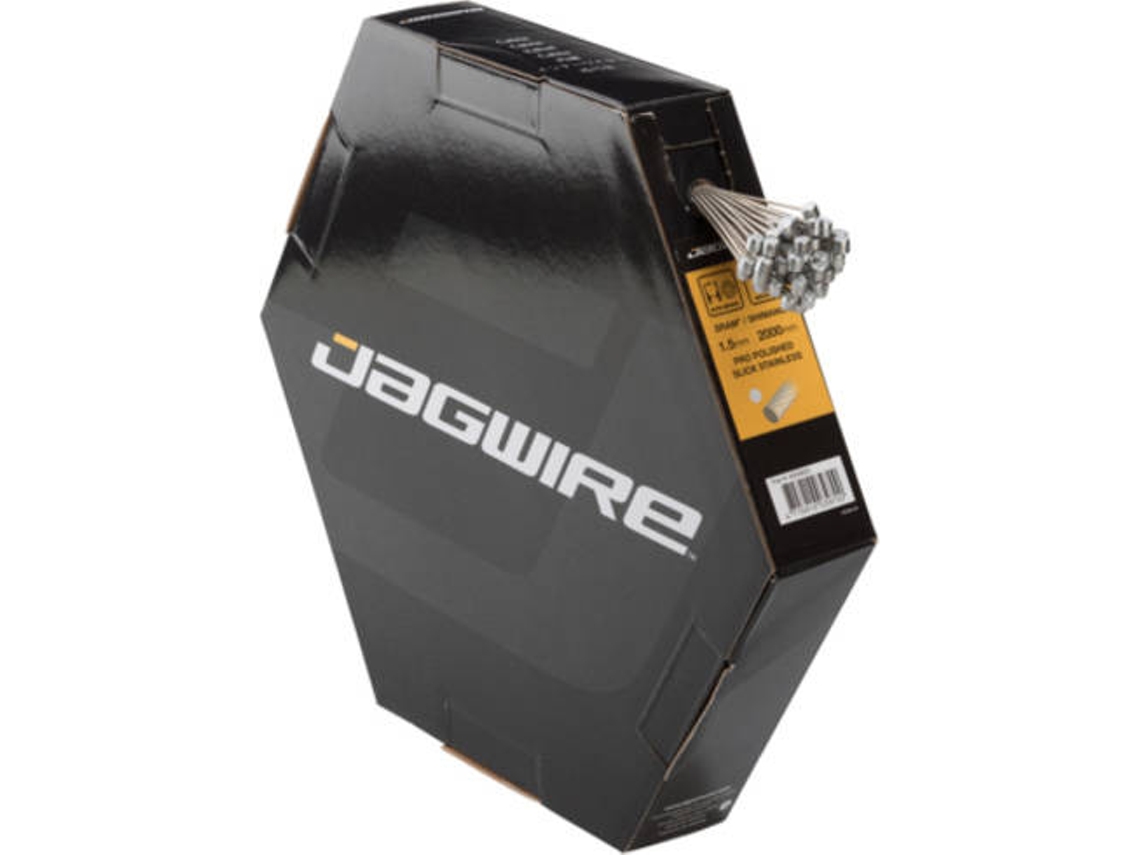 Cabo do Travão Jagwire Workshop Mountain Brake Cable-Pro Polished Slick Stainless-1.5X2000Mm-Sram/Shimano 50Pcs (Preto - TU)