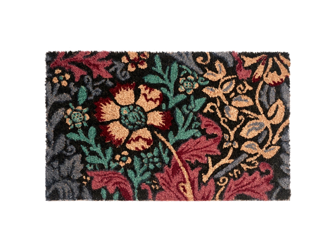 Felpudo Beliani Illiamna De Fibra De Coco Multicolor 45x75