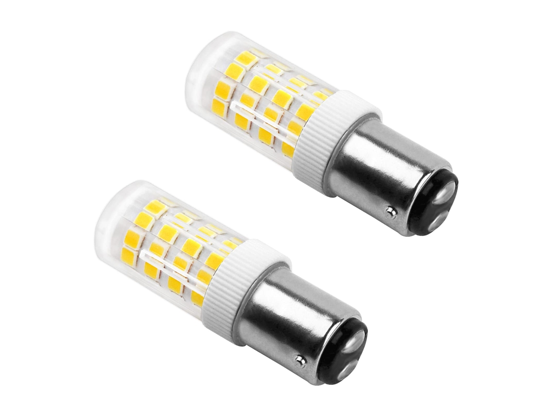 Lâmpada Led, 2 Unidades, Base B15d, 5w, 220-240v, Branco Frio, Para Uso Residencial, Comercial Ou Substituição De Fontes Convencionais