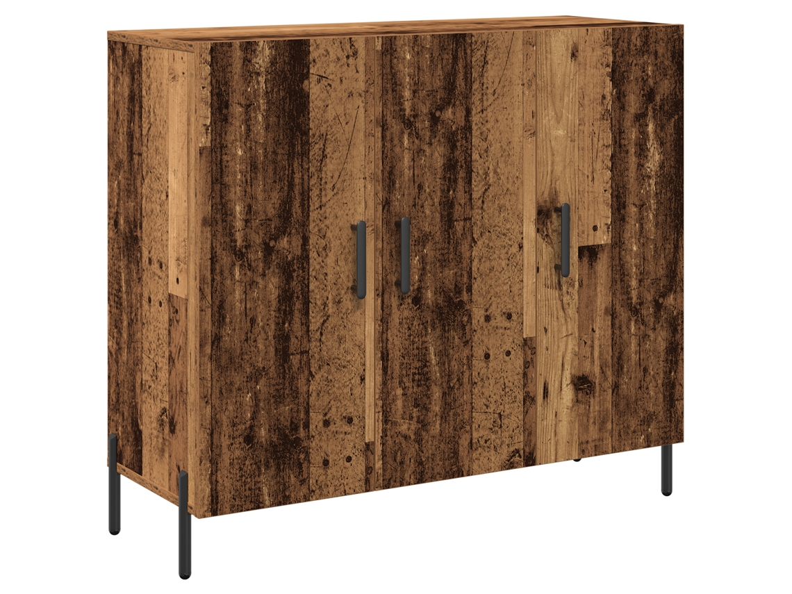 Conjunto 1 Estante De Armazenamento Vidaxl Castanho Derivados De Madeira (90 X 34 X 80 Cm)