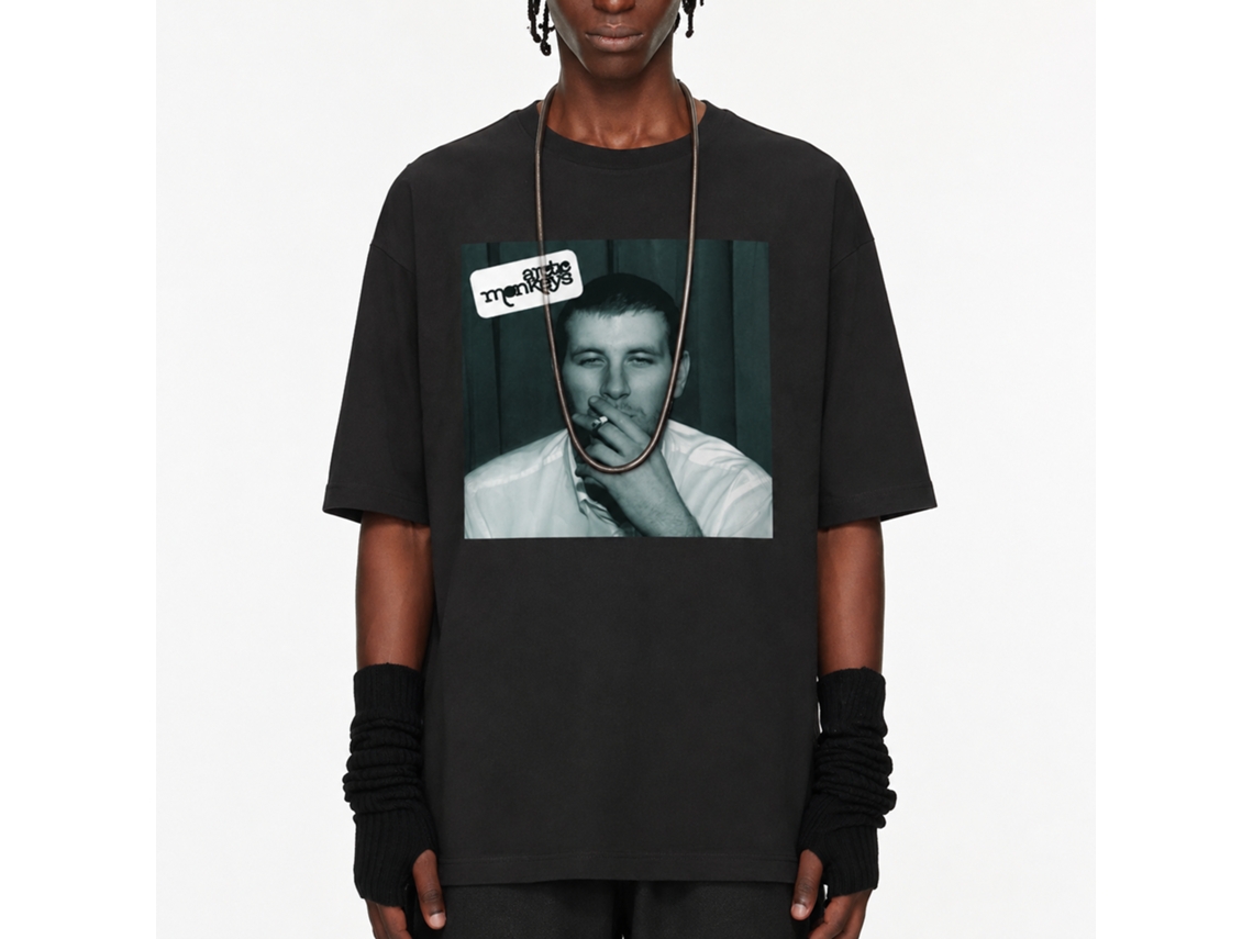 Rockinstone Arctic Monkeys Whatever People Say I Am That's What I'm Not Album Cover Concert T-shirt New Unique Designer Style