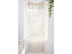 Cortina De Macramé Tejida A Mano Para Ventana, Puerta Y Fondo De Boda 2025