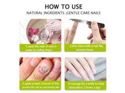 Removedor De Cutículas E Creme Reparador De Unhas Eoocoo