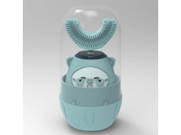 Escova De Dentes Elétrica Em Formato De U Yougangkids Com Limpeza 360°, 3 Modos E 2 Luzes Led Uv.