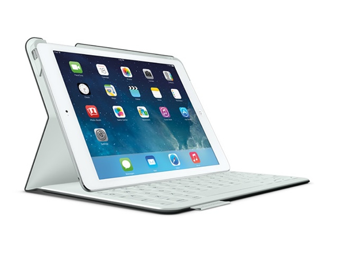 Capa Teclado iPad Air LOGITECH Fabricskin Cinza