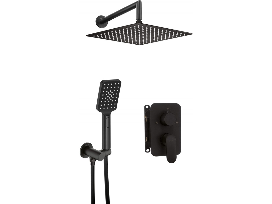 Concealed Shower Set With Mixer Box