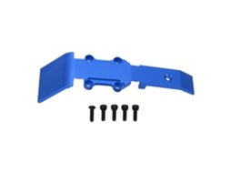 Placa De Proteção Dianteira De Alumínio Leve E Portátil 1/16 Para Traxxas E Revo Vxl Azul