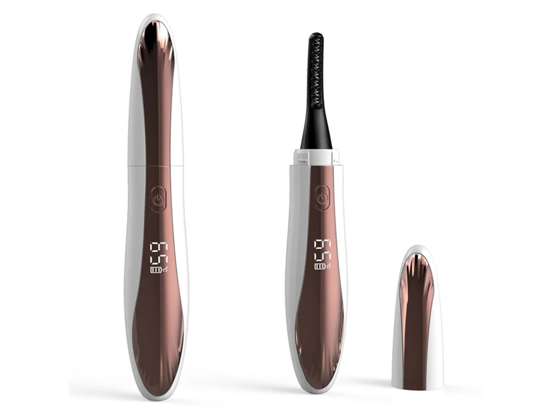 Encrespadores De Cílios Aquecidos Modelador De Cílios Elétrico Recarregável Eye Lash Curler Lash Lift 4 Modo De Temperatura Carga Tipo C Yizhood