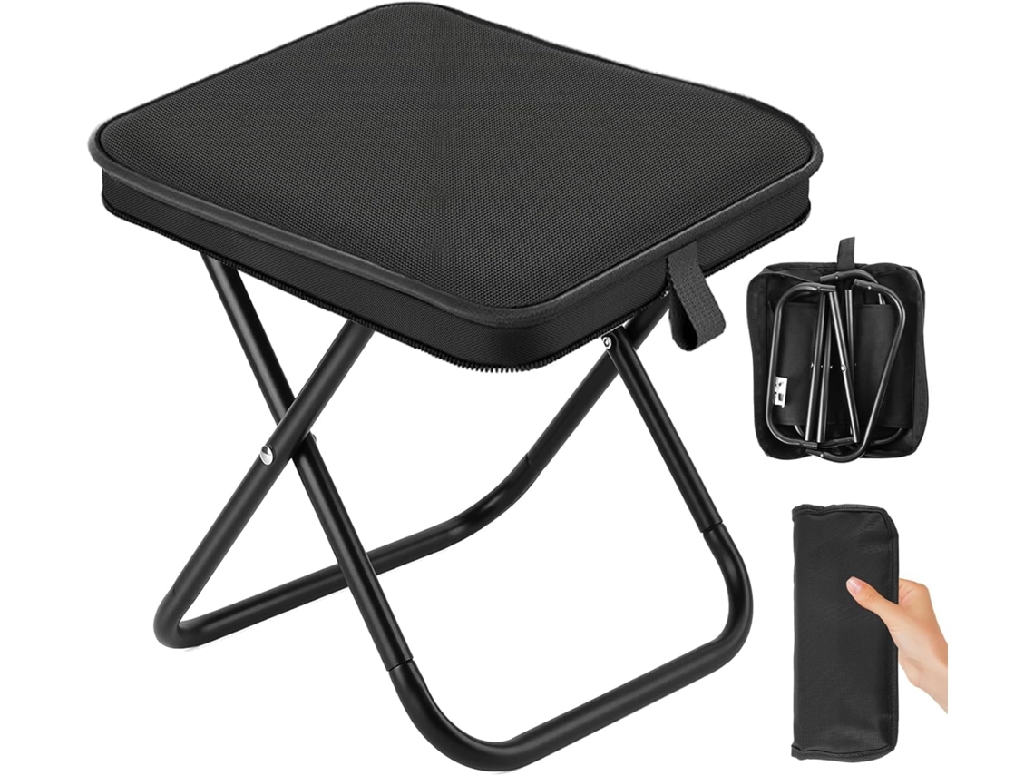 Banqueta Dobrável Portátil, para Camping, Caminhadas AQUAFORGE