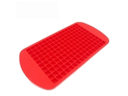 Forma De Gelo De Silicone Com 160 Compartimentos, Dobrável, Para Cubos De Gelo, Quebra-gelo, Com Grades, Pequena, Quadrada, Para Fazer Gelo.