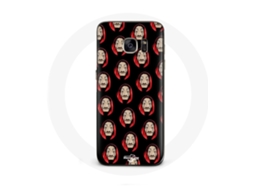Capa para Samsung galaxy S6 La Casa De Papel máscaras rostos