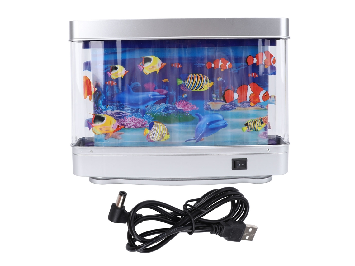 Laxiscreed Filtro De Peixe Com Decoração De Peixes Em Movimento Para Crianças