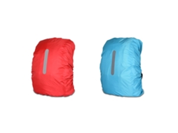 Mochila com Capa de Chuva Impermeável e Detalhes Refletores BRILVIBERA