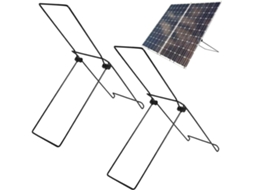 Suportes Inclináveis Para Painéis Solares, 2 Unidades, Com Pernas De Apoio Leves
