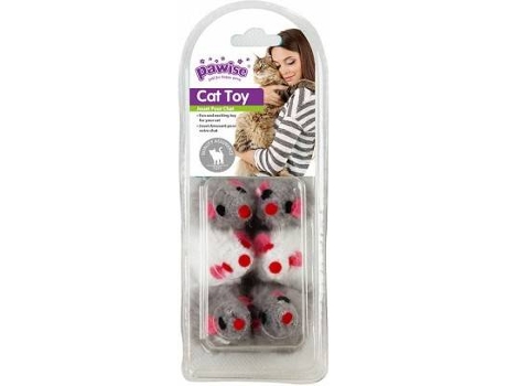 Pack com 12 Brinquedos para Gato 26x15x3 cm 