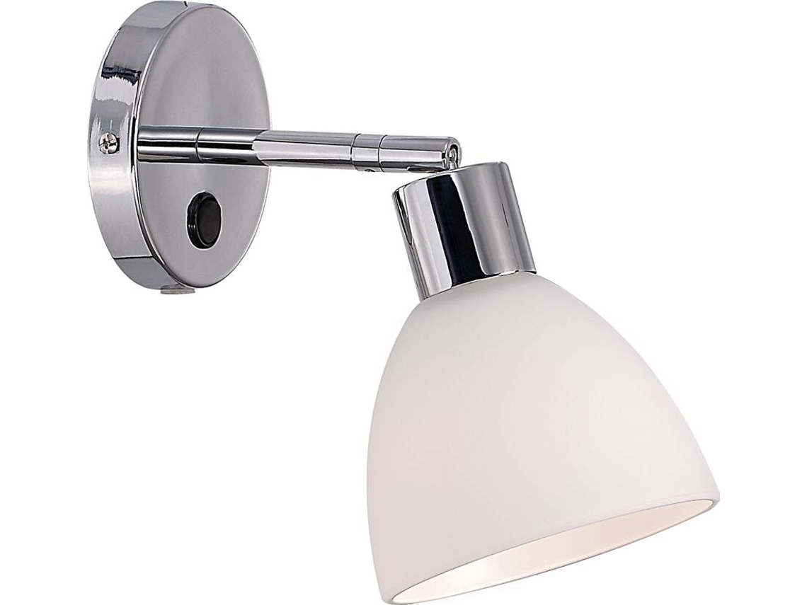 Candeeiro de Parede NORDLUX Ray (Branco - Metal e Vidro - Casquilho: E14)