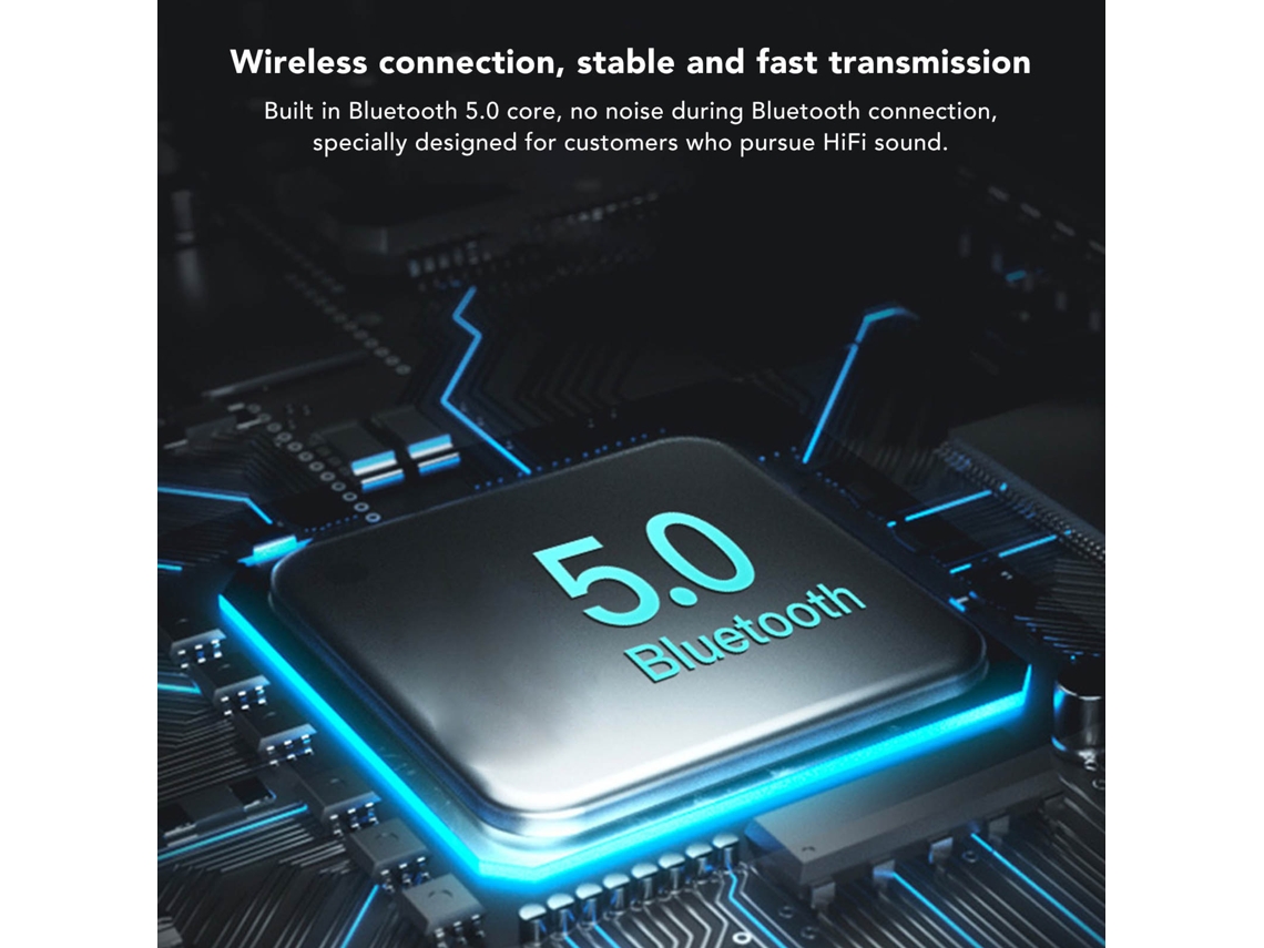Amplificador Bluetooth 5.0 Hifi Com Controle Remoto