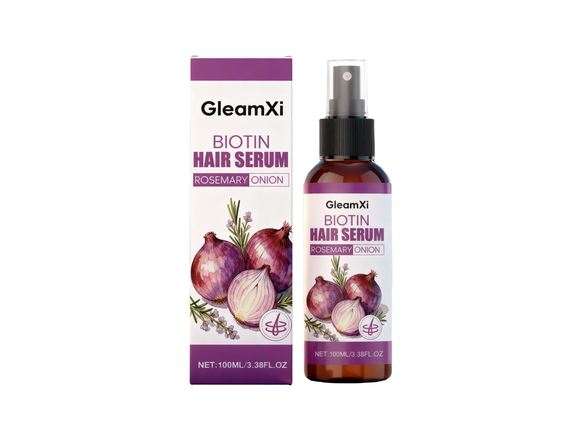 Spray Capilar Gleamxi, Fórmula com Biotina, Hidrata, Nutre e Suaviza Cabelos Todos os Dias LAXISCREED